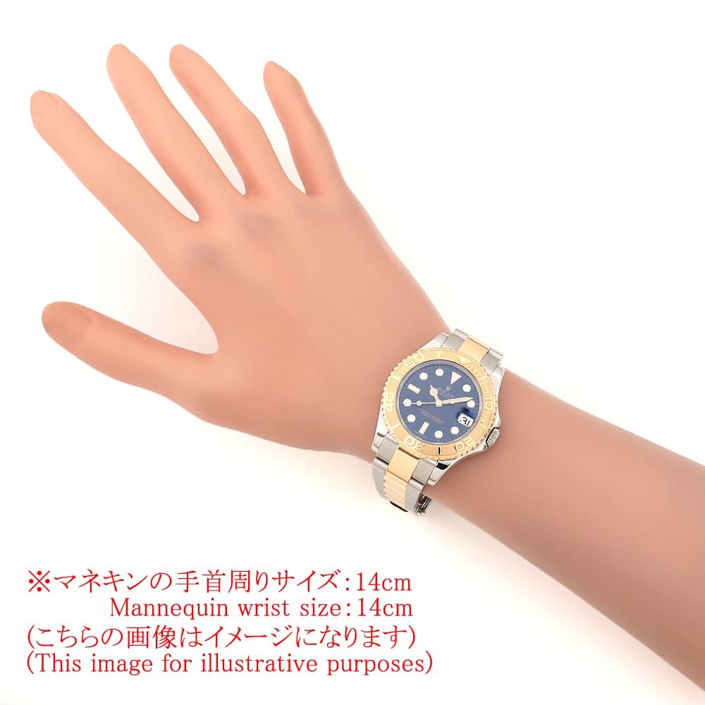ロレックス ヨットマスター 168623 ブルー ランダム番 ボーイズ(ユニセックス) 中古 腕時計 ロレックス ヨットマスター 168623 ブルー ランダム番 中古 ボーイズ