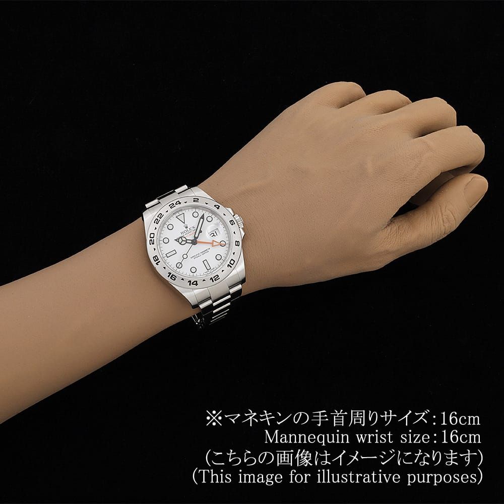 ロレックス エクスプローラーII 216570 ホワイト ランダム番 中古
