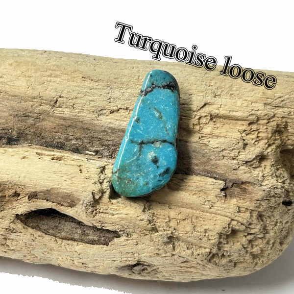 tru-58 ターコイズ ルース Turquoise アメリカ【USA】ターコイズ カボション アクセサリー/材料/彫金/コレクション 9,742円