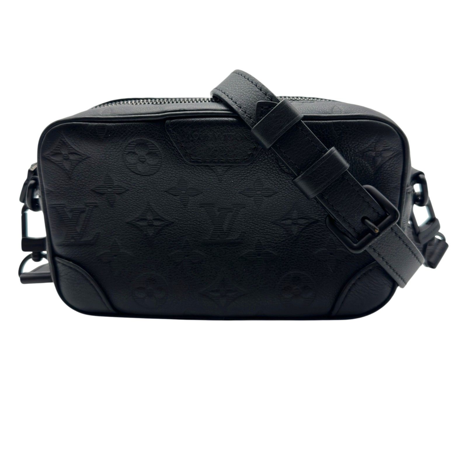 ルイ・ヴィトン LOUIS VUITTON トロカデロ ウェアラブルウォレット M26737 ブラック モノグラム・シャドウレザー メンズ ショルダーバッグ