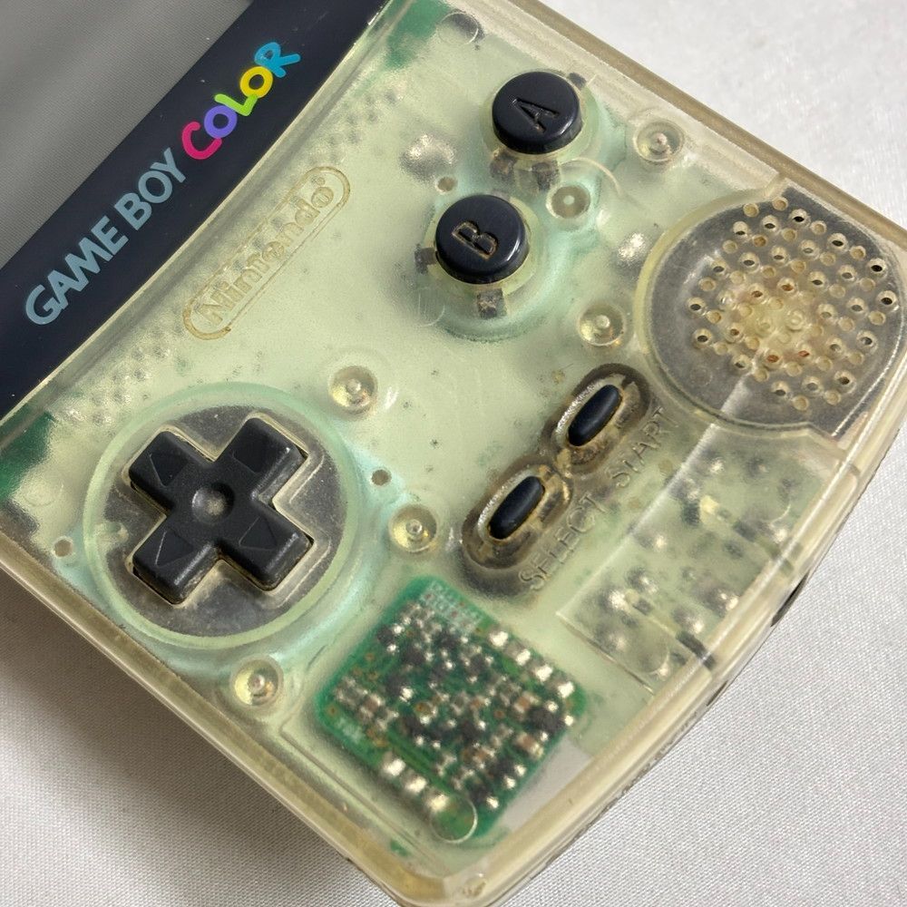 1213◇ゲーム機 ゲームボーイカラー 本体 クリアカラー CGB-001 任天堂