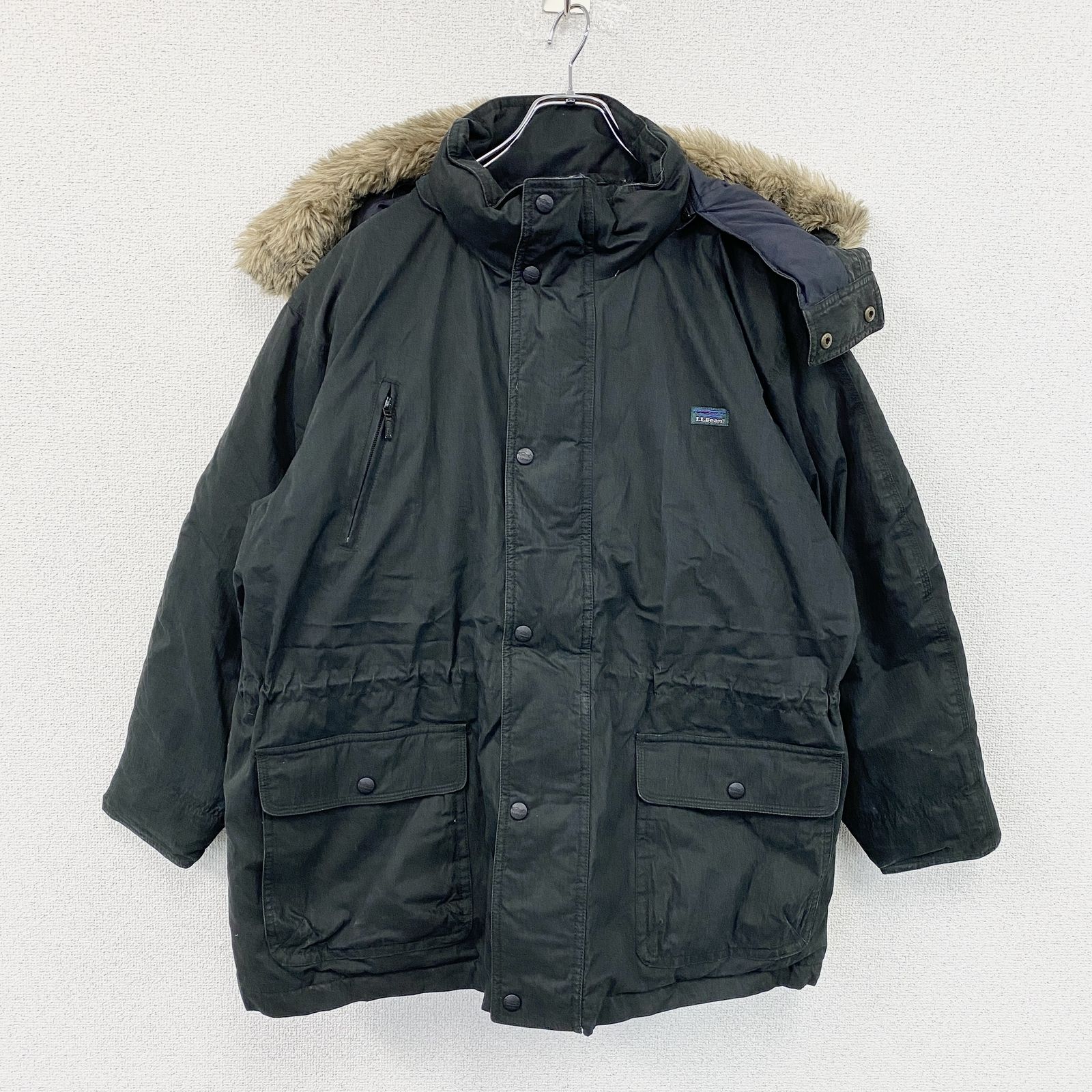 L.L.Bean エルエルビーン ダウンジャケット 黒 ブラック XLサイズ 古着