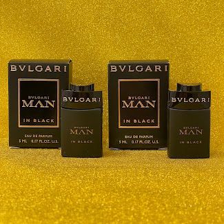 【新品未使用】ブルガリ オードパルファム 2点セット M 579-7】ブルガリ BVLGARI マン イン ブラック オードパルファム EDP