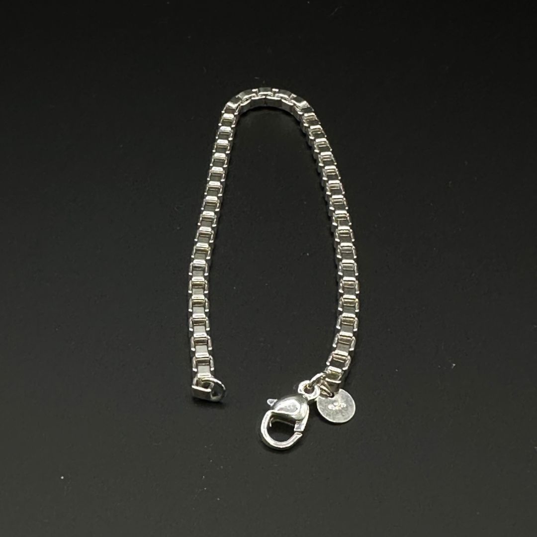 美品】Tiffany & Co ベネチアン ブレスレット シルバー925 SV925