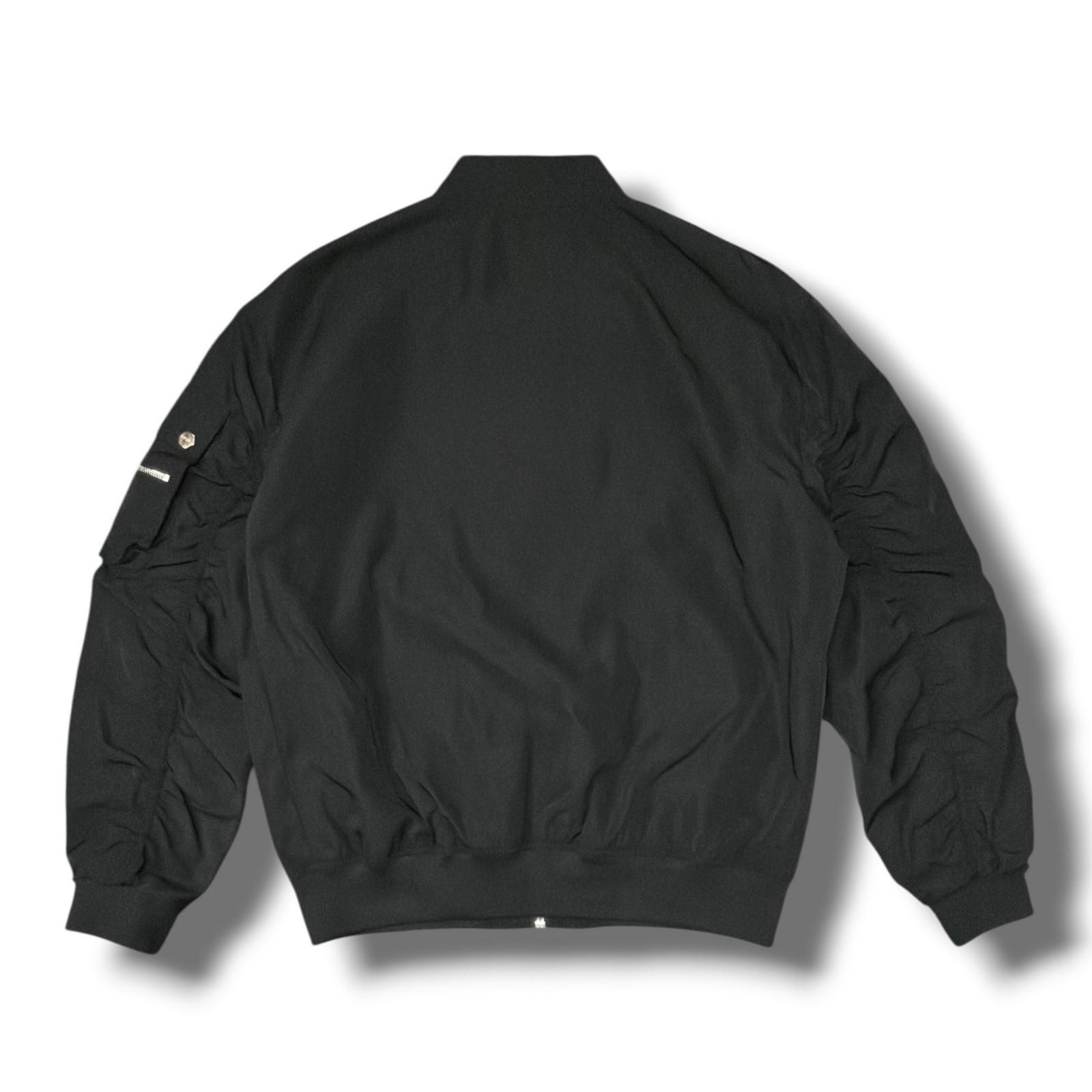 BALR. ボンバージャケット ブルゾン アウター ボーラー ブラック L