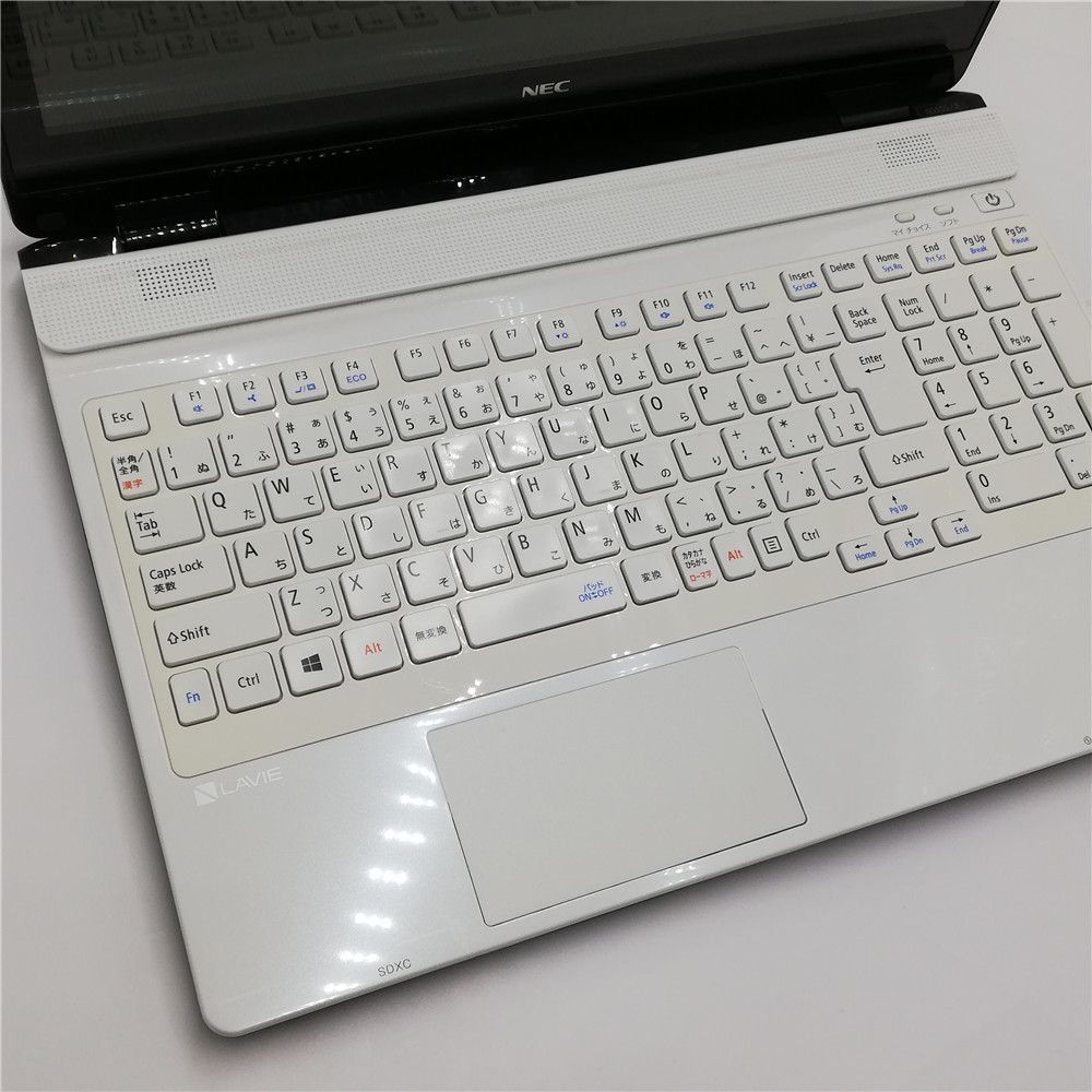 激安 Wi-Fi有 タッチパネル 中古ノートパソコン NEC NS550BAW 白色