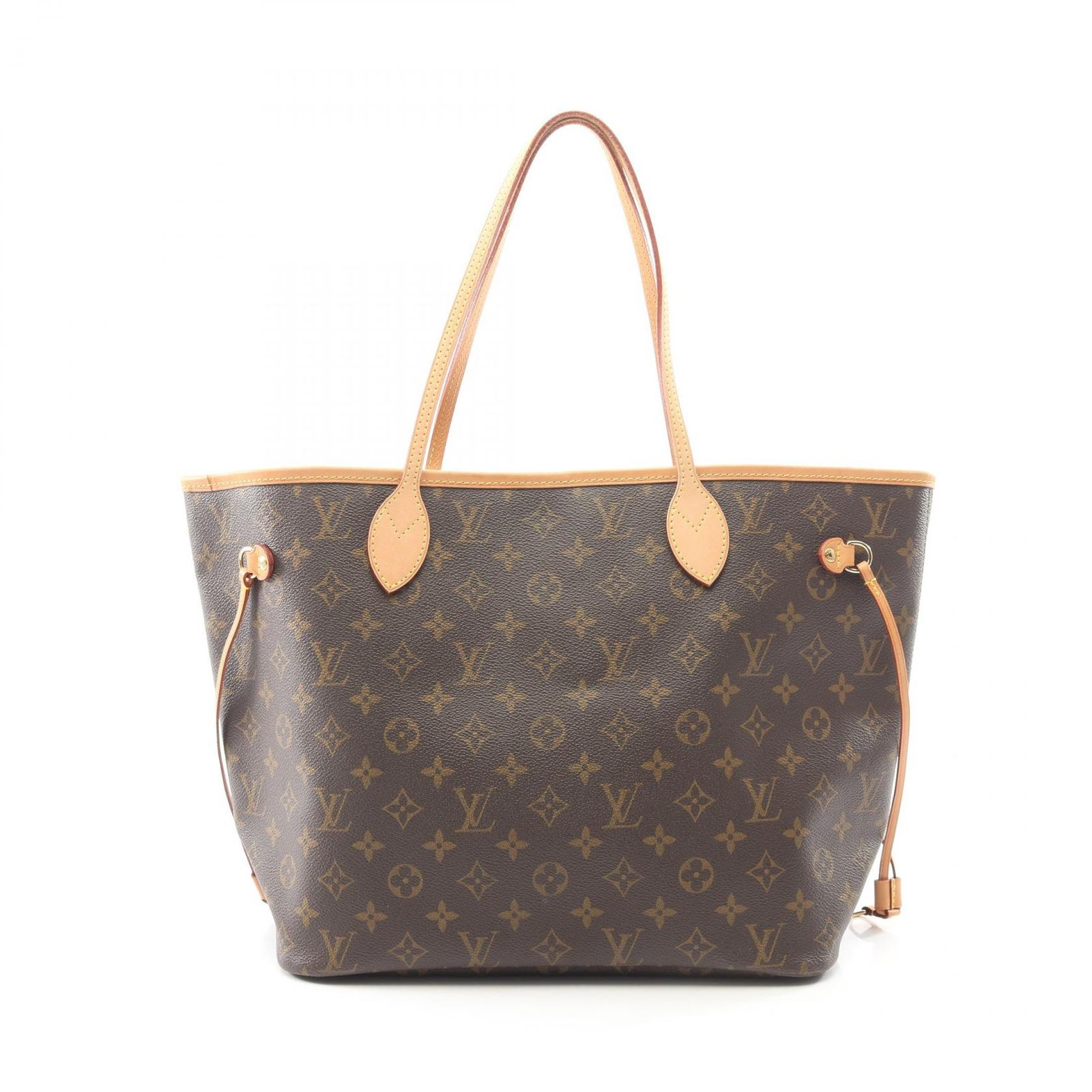 ルイ・ヴィトン LOUIS VUITTON トートバッグ ネヴァーフルMM モノグラム M40156 PVCコーティングキャンバス レザー ネヴァーフルMM レディース Used A