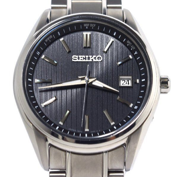 箱保付 美品 SEIKO セイコー セイコーセレクション Sシリーズ SBTM341 7B72-0AG0 ソーラー電波修正 メンズ