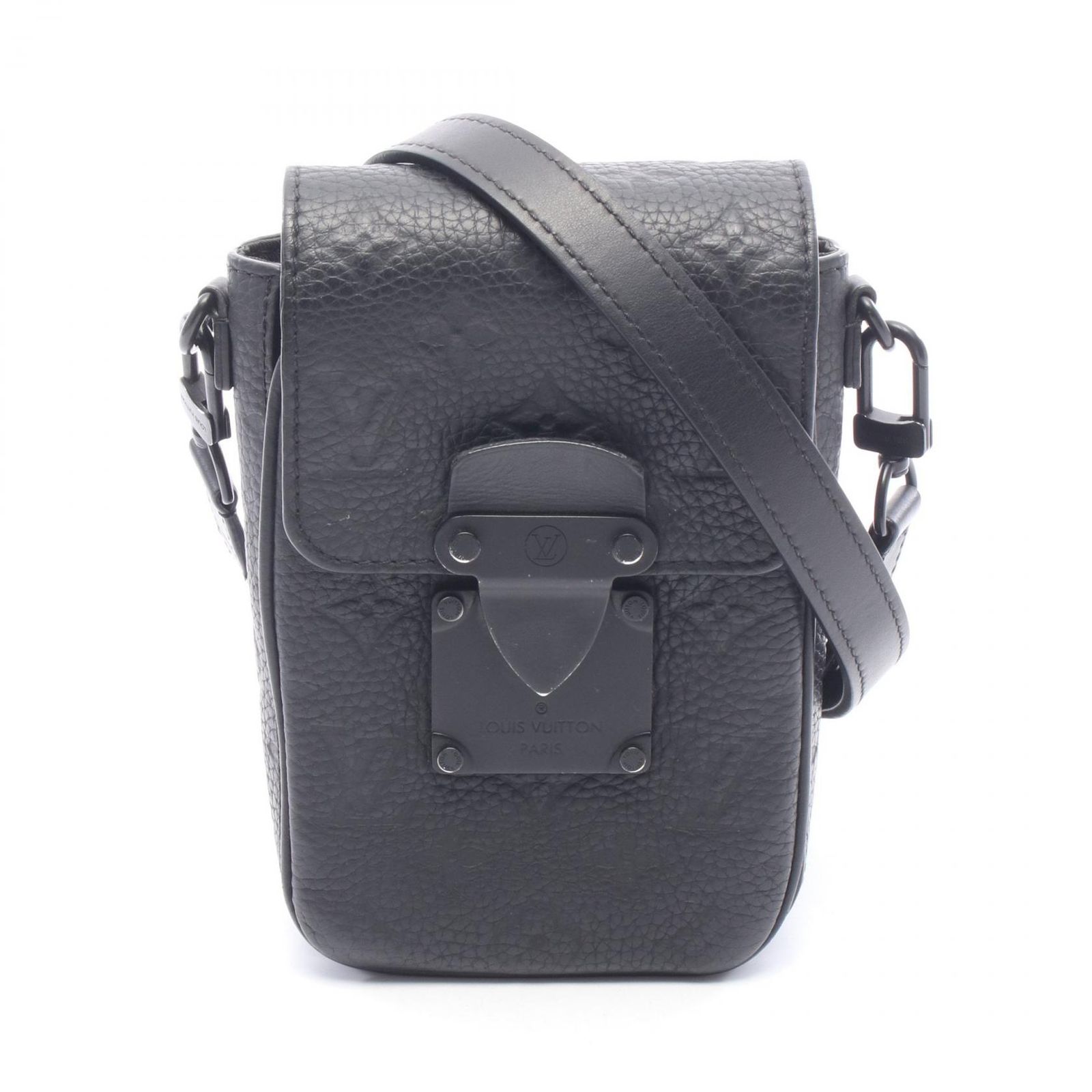 ルイ・ヴィトン LOUIS VUITTON ショルダーバッグ Sロック ヴェルティカル ウェアラブル ウォレット トリヨンモノグラム ノワール M81524 ノワール レザー Sロック ヴェルティカル・ウエアラブル ウォレット