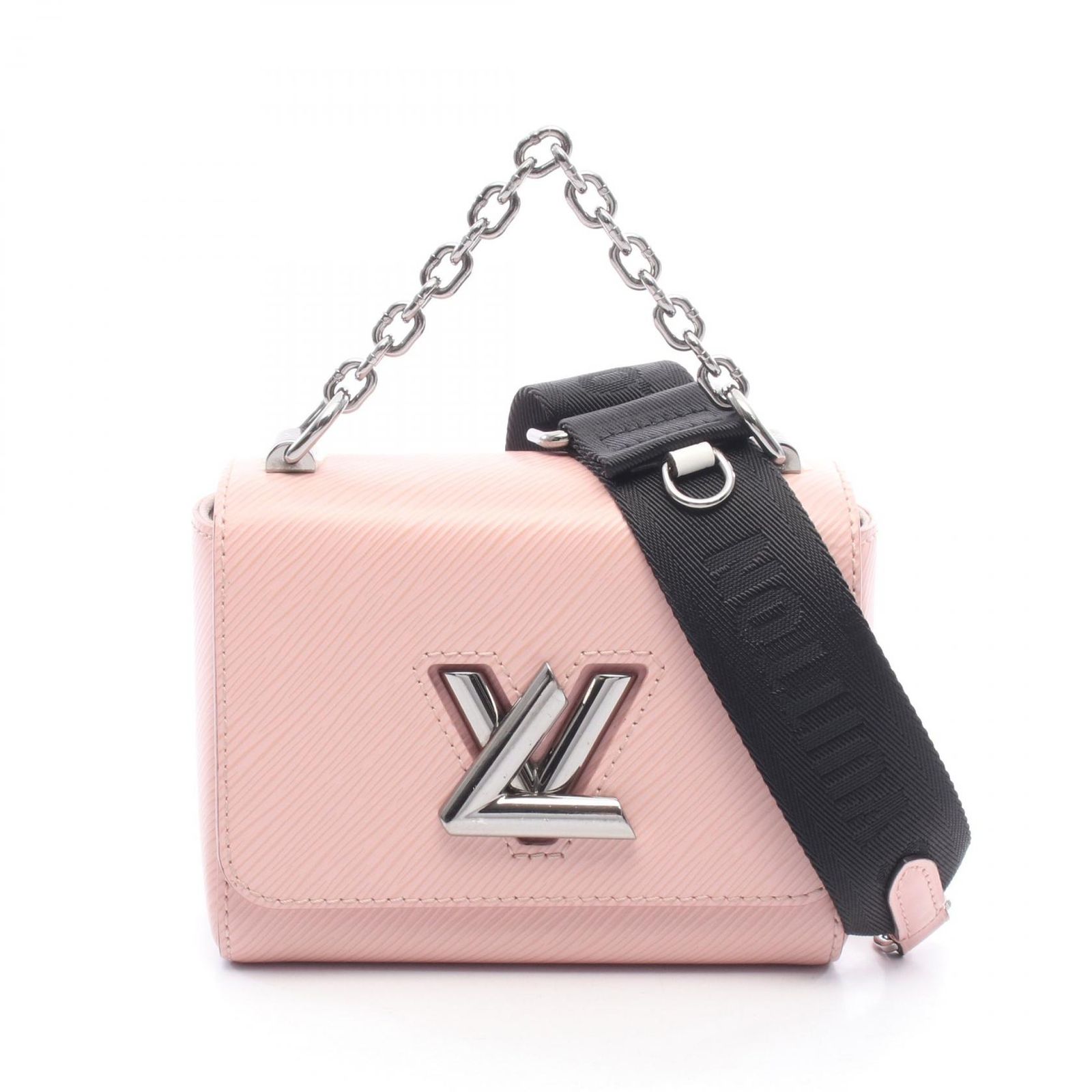ルイ・ヴィトン LOUIS VUITTON ハンドバッグ ツイスト MINI 2WAY M56887 ローズピンク レザー ツイスト MINI レディース Used B