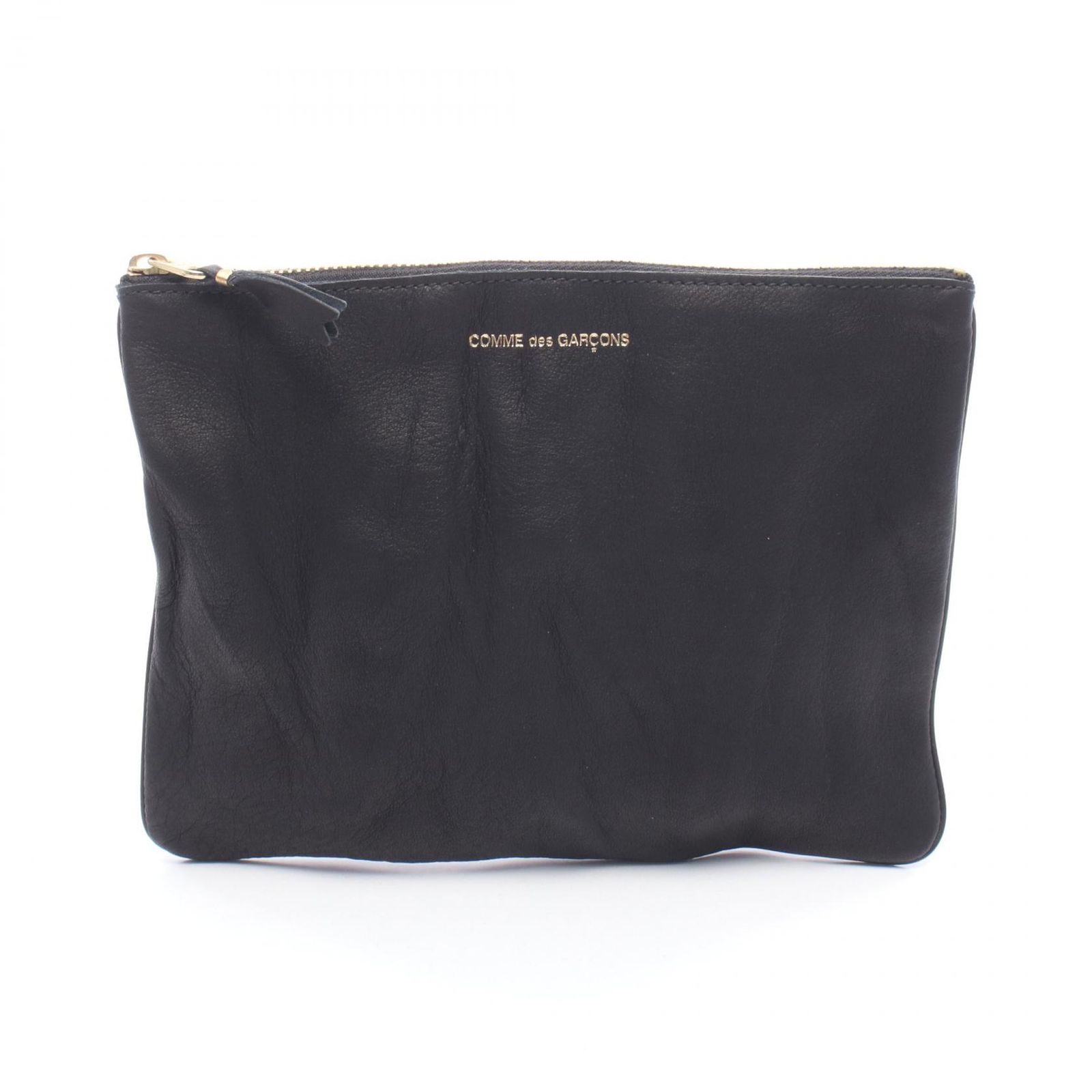 コムデギャルソン コムデギャルソン COMME des GARCONS COMME des GARCONS ポーチ TEXTURED LEATHER POUCH SA5100WW1 レザー ポーチ レディース 新品