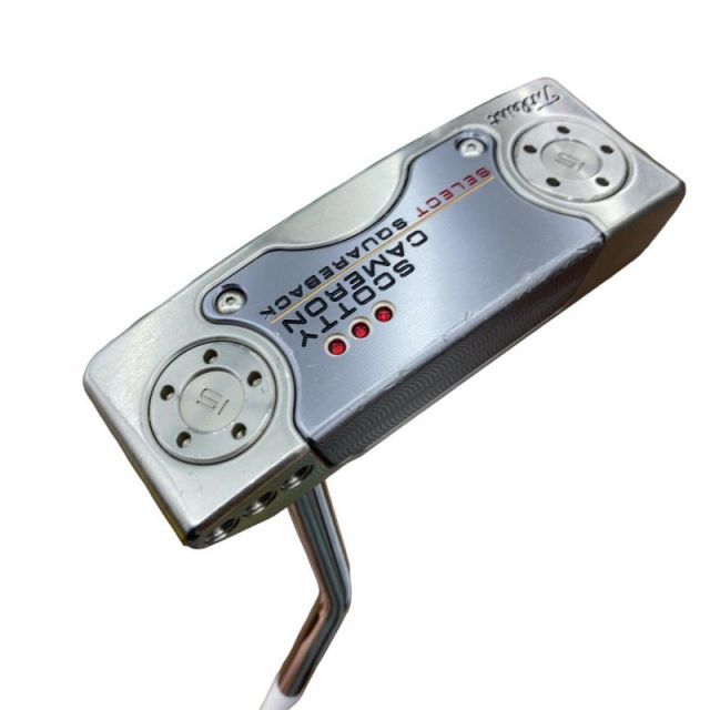 【中古】 タイトリスト SCOTTY CAMERON select SQUAREBACK(2018) 34インチ パター PT スチール (フレックスその他) メンズ 男性用 右利き 右用 Cランク ゴルフクラブ