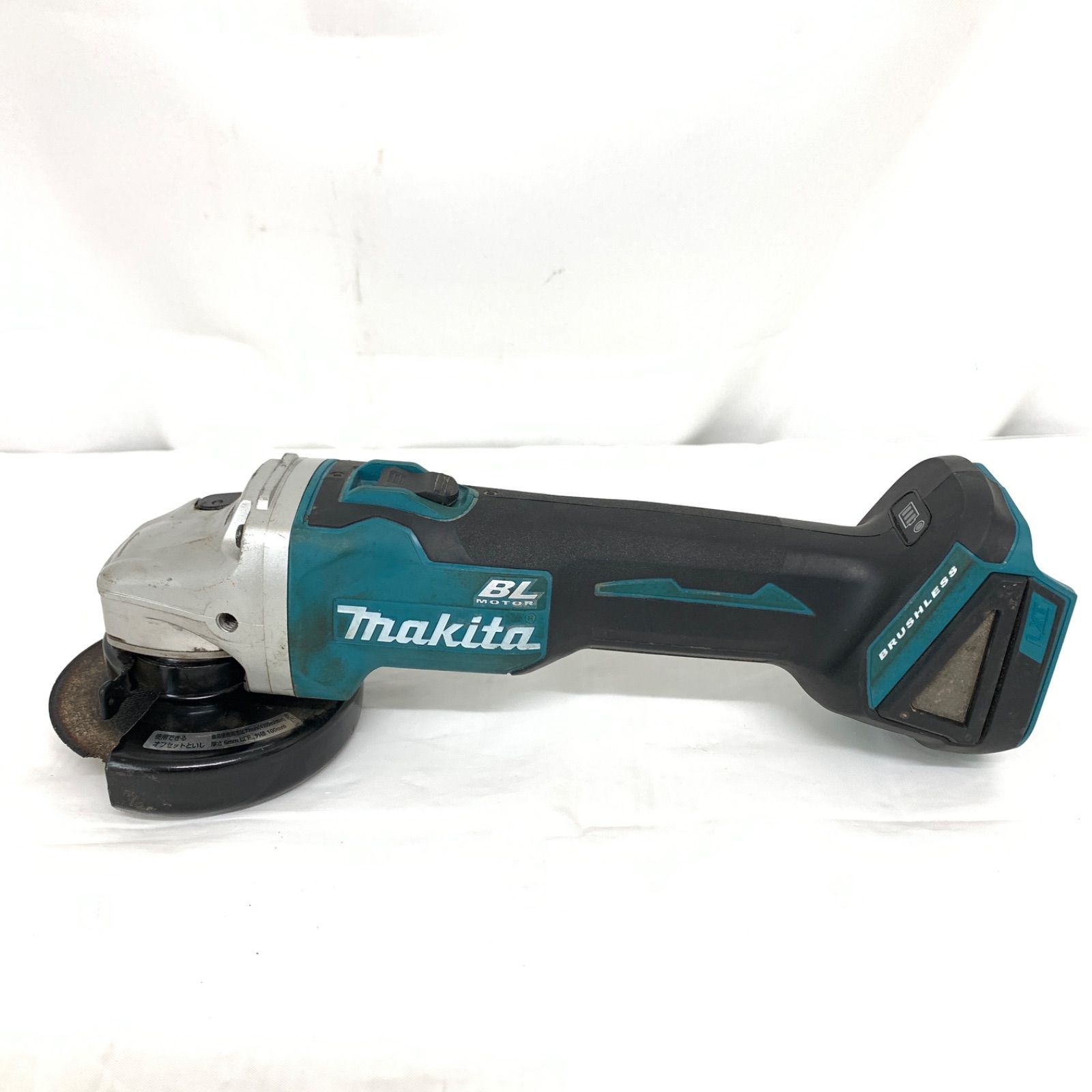 【中古】Makita マキタ 100㎜ 充電式ディスクグラインダ GA404DN 本体のみ 店舗併売品　　M80730-8