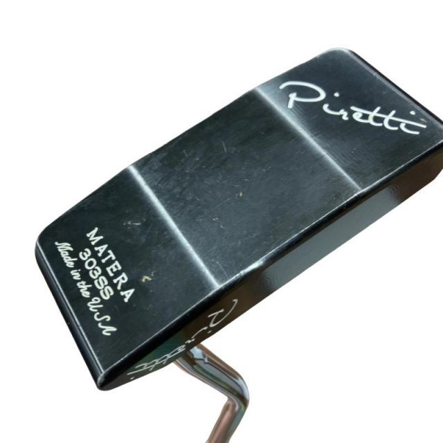 【中古】 Piretti Piretti MIDNIGHT BLACK MATERA TF 34インチ パター PT スチール (フレックスその他) メンズ 男性用 右利き 右用 Cランク ゴルフクラブ