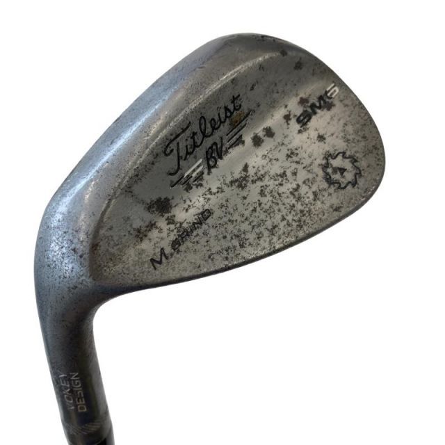 【中古】 タイトリスト VOKEY SPIN MILLED SM6 ツアークロム 54°/08°M レフティ USA ウェッジ WG 純正特注シャフト (フレックスX) メンズ 男性用 左利き レフティ 左用 Cランク ゴルフクラブ
