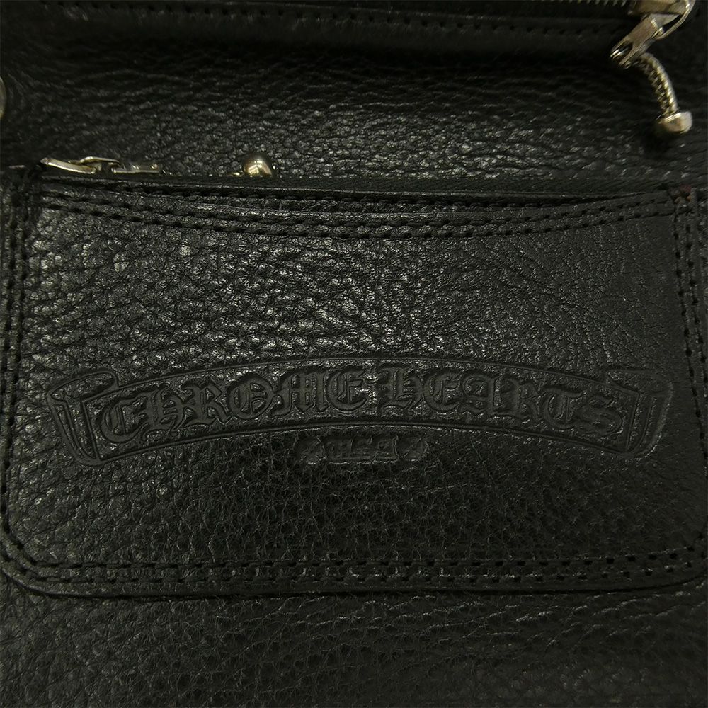 CHROME HEARTS クロムハーツ（原本無） 2ZIP WALLET 2ジップ クロス