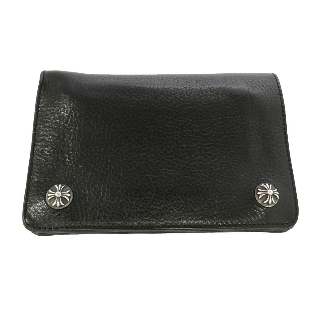 CHROME HEARTS クロムハーツ（原本無） 2ZIP WALLET 2ジップ クロス