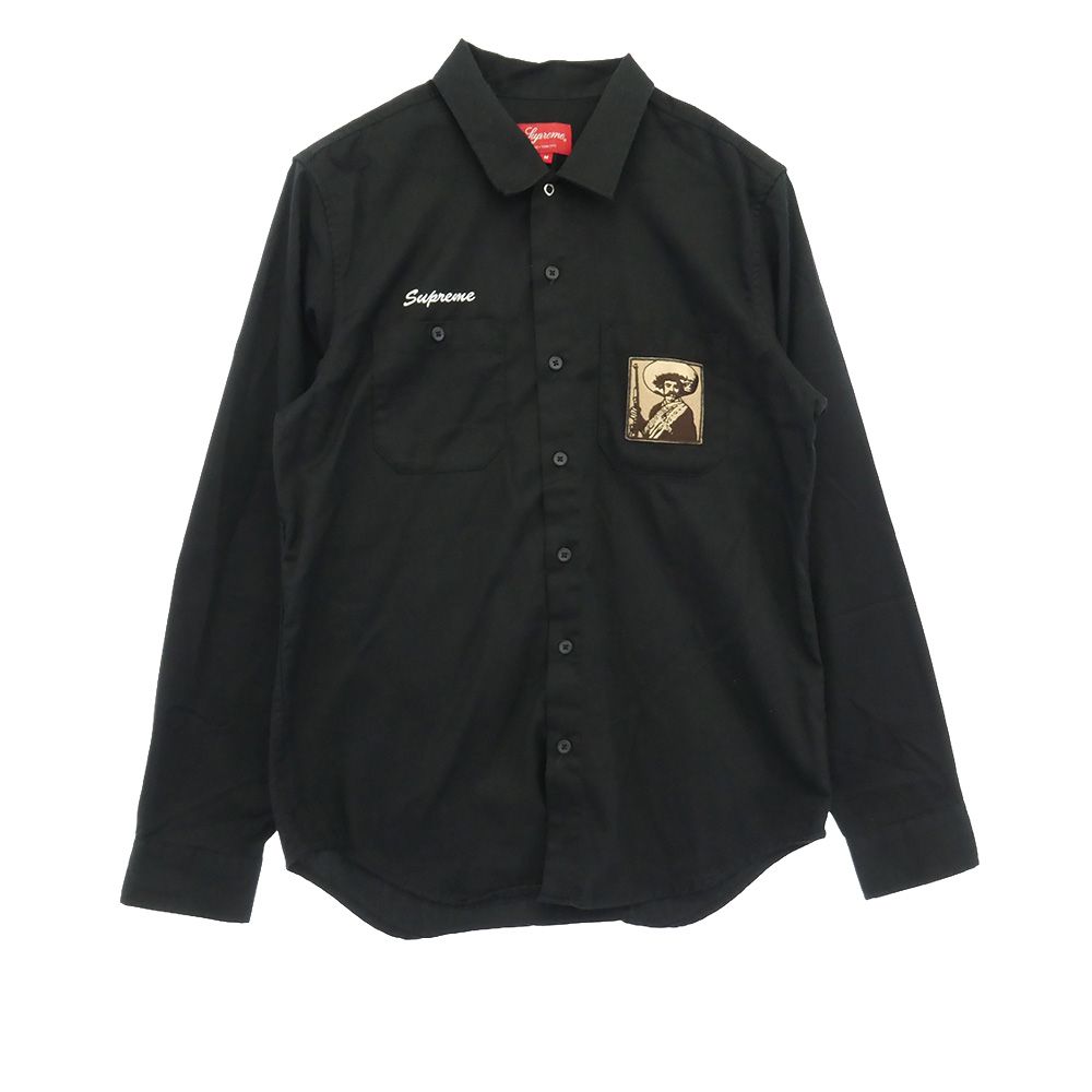 Supreme シュプリーム 18SS zapata work shirt ザパタ グラフィック
