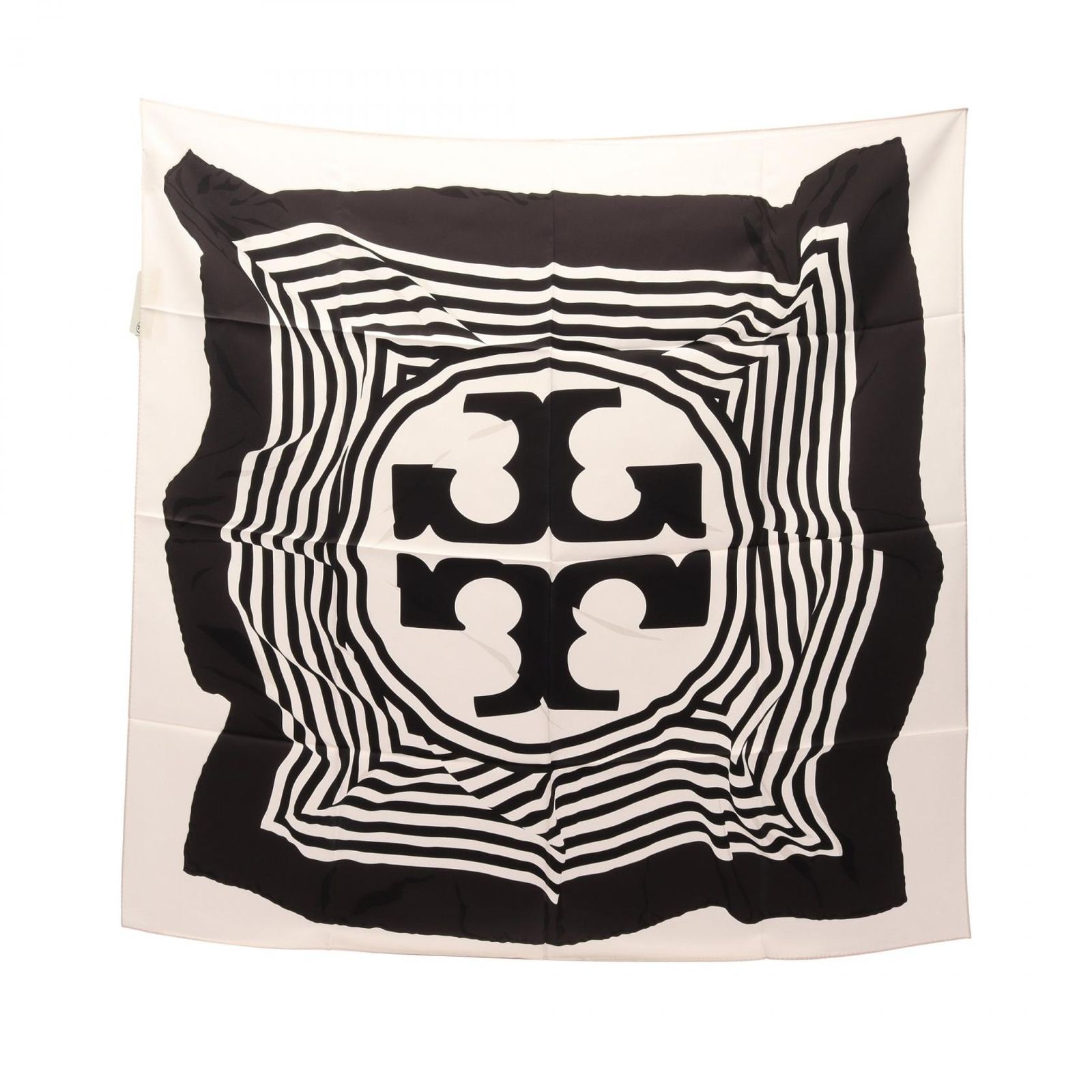 トリーバーチ Tory Burch スカーフ Warped Logo Silk Square 160515100 シルク スカーフ レディース 新品