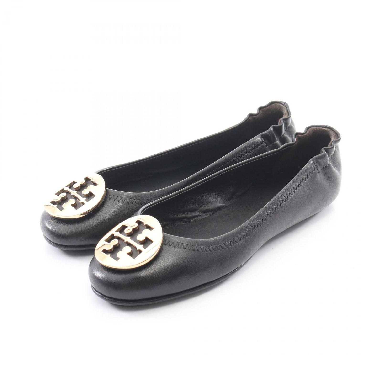 トリーバーチ Tory Burch パンプス MINNIE TRAVEL BALLET ミニー トラベル 503930136 レザー バレエシューズ レディース 新品