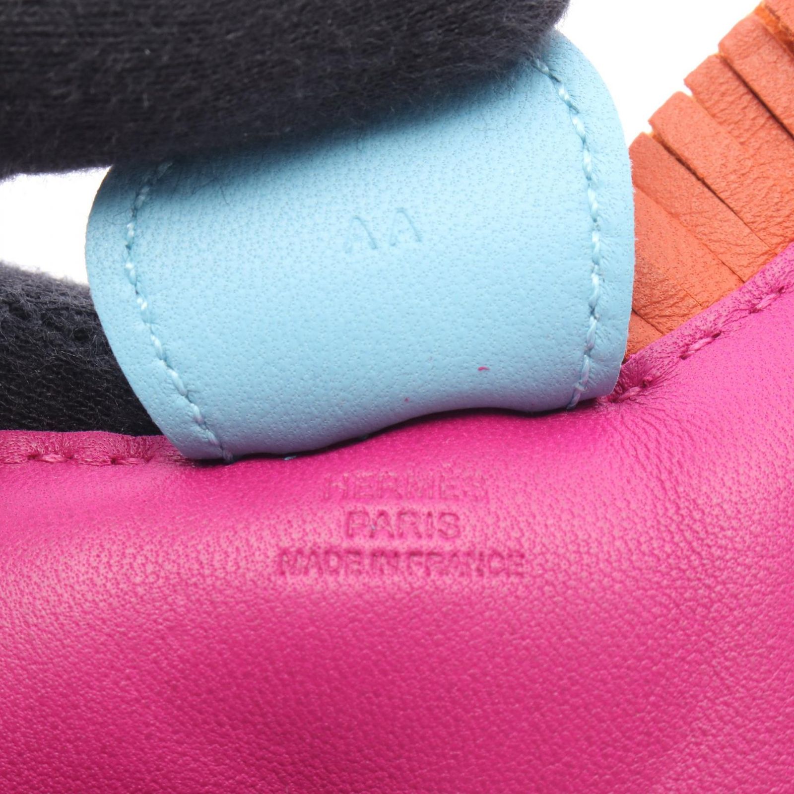 エルメス HERMES チャーム ロデオMM ローズパープル セレステ