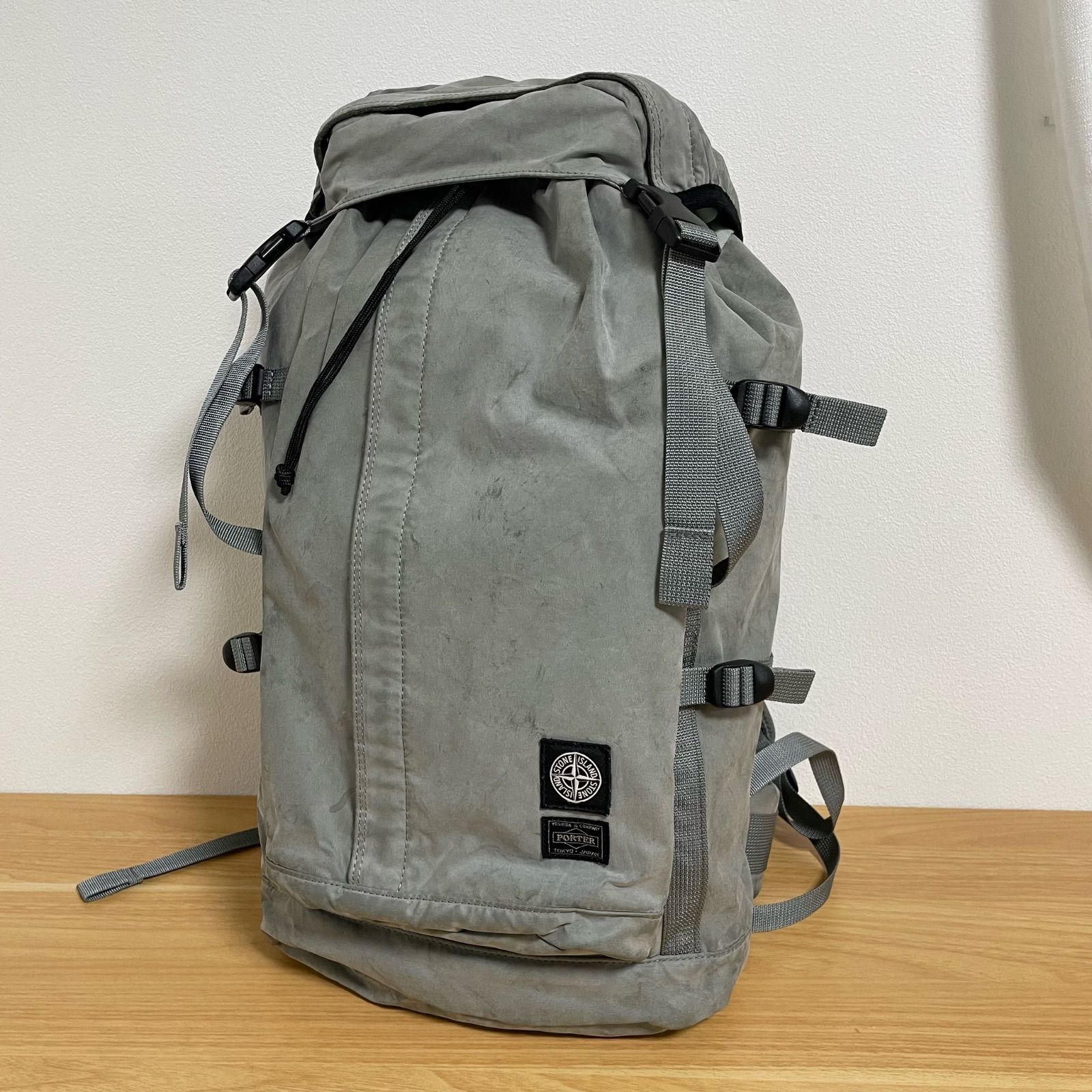 ストーンアイランド stone island【新品(グレー)】バッグ ストーン 
