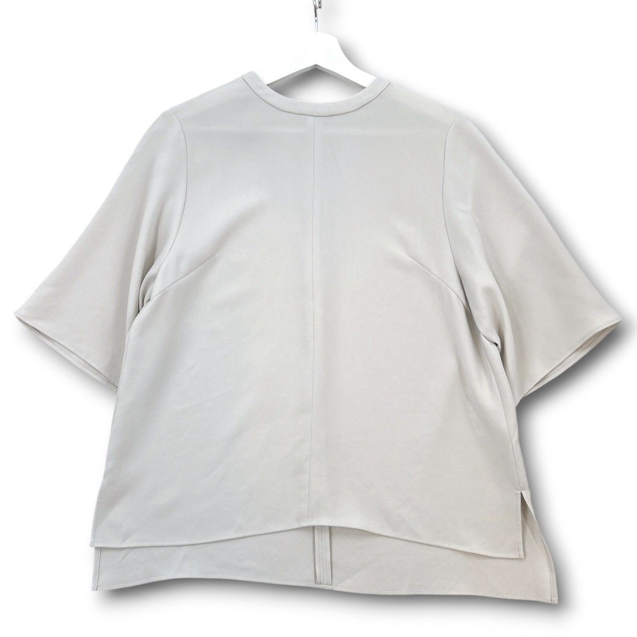 美品 SOEJU ライトクロス クルーネック ブラウス ソージュ 完売モデル 