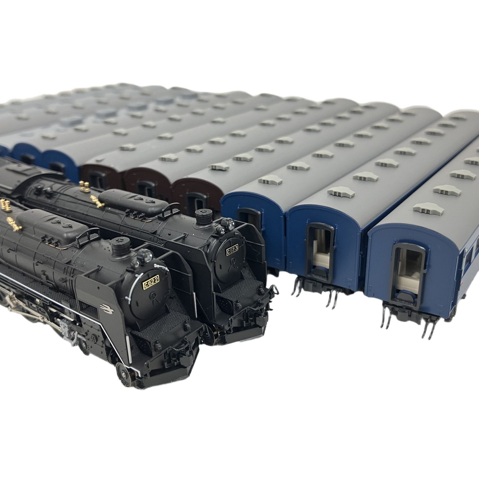 KATO 10-873 10-874 急行 ニセコ 基本 + 増結 計12両セット C62 2/C62 3 北海道形付き カトー Nゲージ 鉄道模型 中古 M11494474
