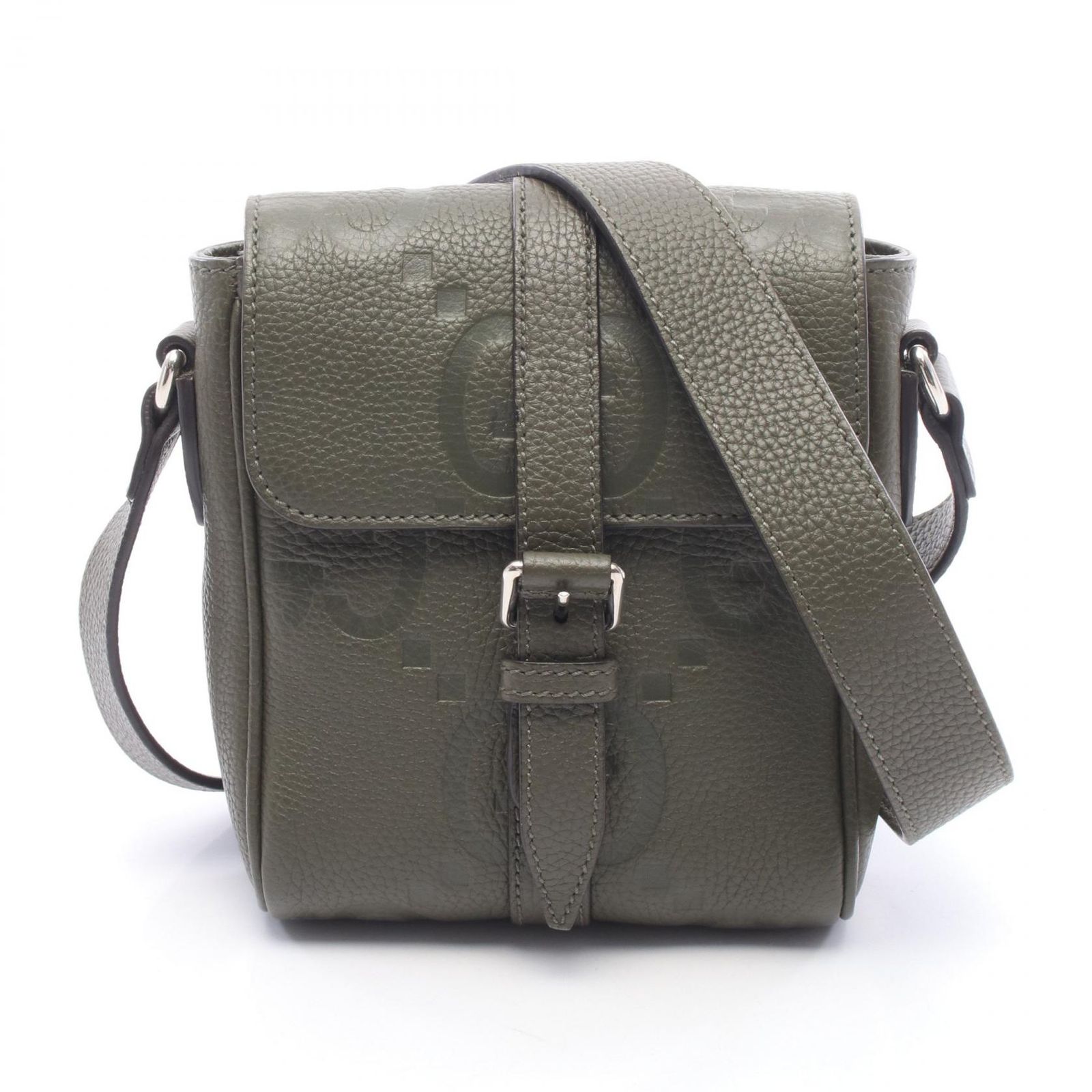 グッチ GUCCI ショルダーバッグ スモール メッセンジャーバッグ ジャンボGG 760235 レザー ジャンボGG スモール メッセンジャーバッグ メンズ Used A 75,790円