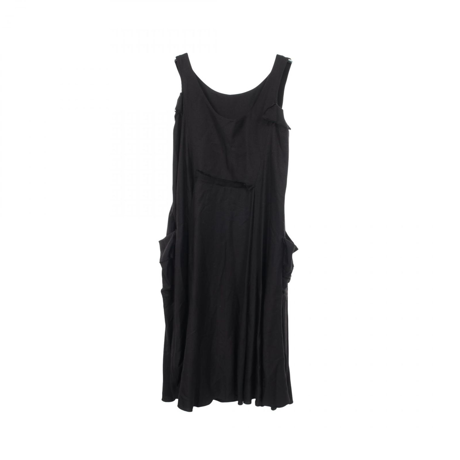 ヨウジヤマモト Yohji Yamamoto ワンピース ノースリーブ カットオフ