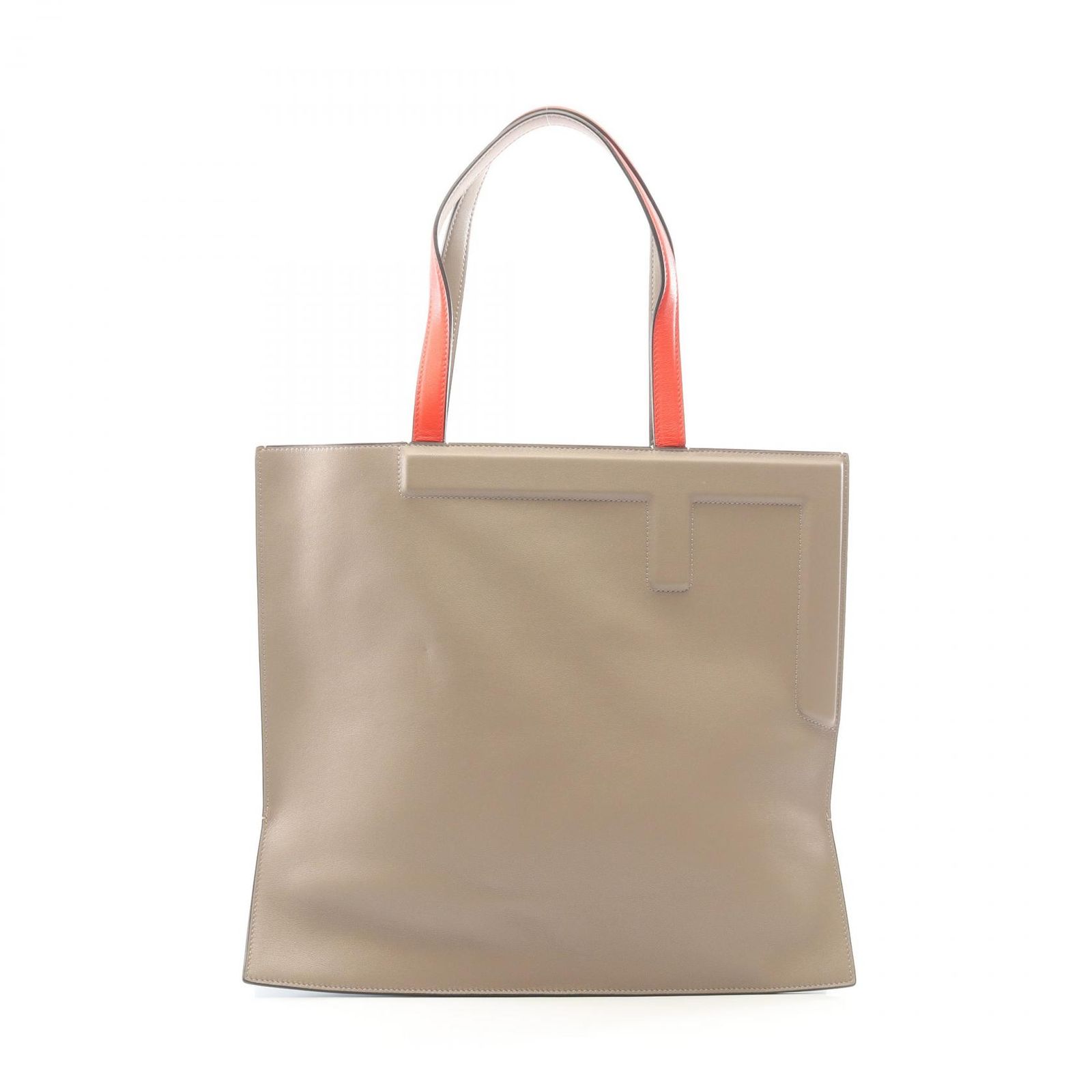 フェンディ FENDI トートバッグ フリップ 8BH420 レッド/グレージュ レザー フリップ ショッパー レディース Used A 57,480円