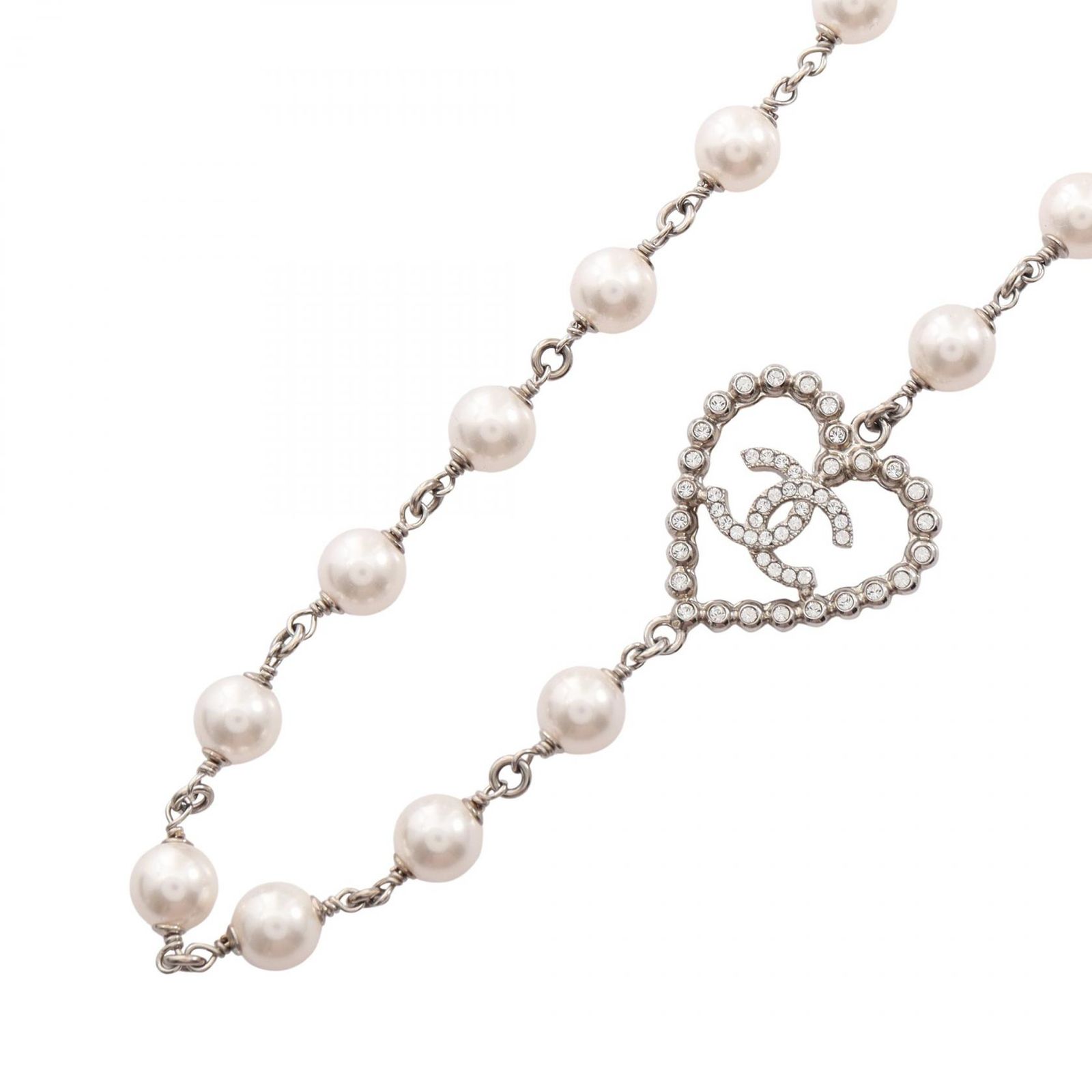 シャネル CHANEL ネックレス ココマーク ハート その他 ネックレス レディース Used A 104,390円