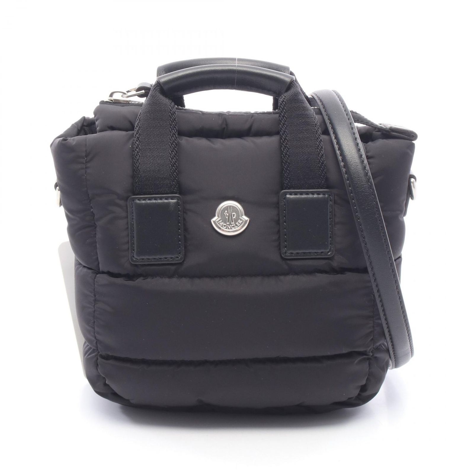 モンクレール MONCLER ハンドバッグ MICRO CARADOC 2WAY L109B5L00004M6275999 ナイロン レザー ハンドバッグ レディース 新品