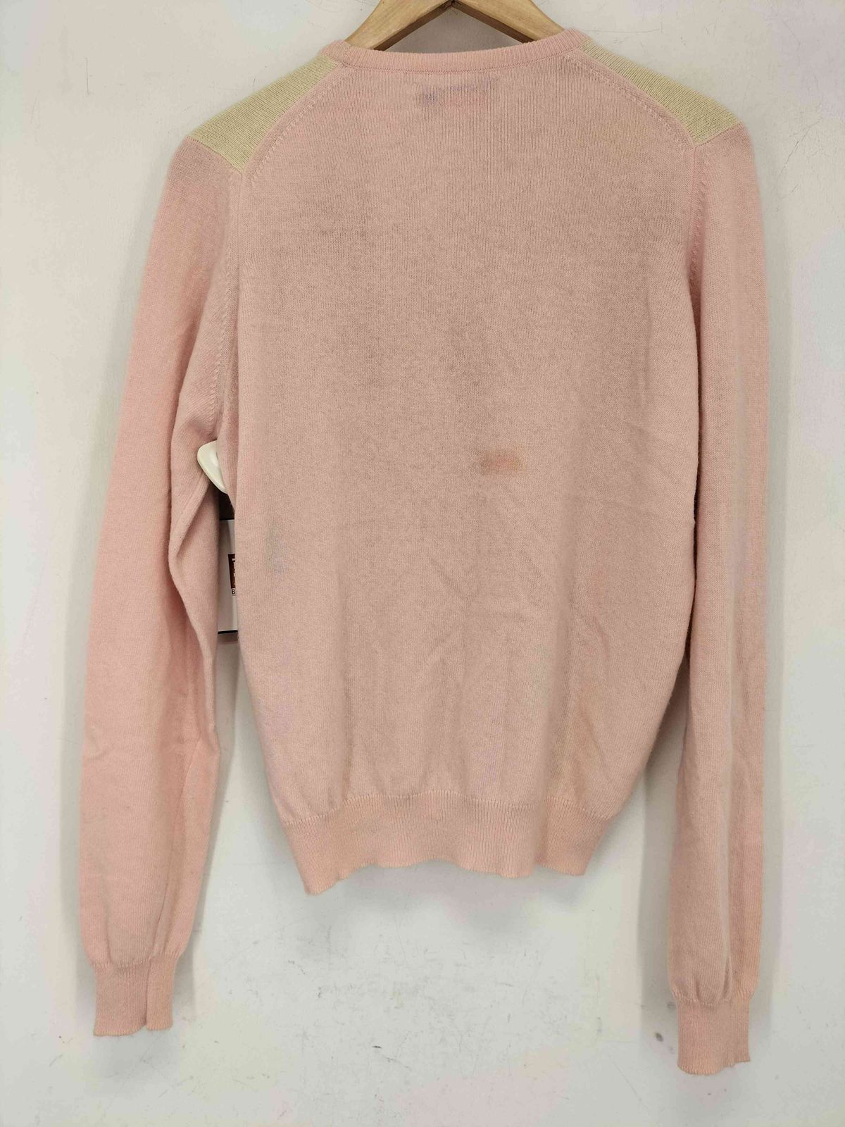 80s BALLANTYNE バランタイン カシミア ニットポロ バランタイン BALLANTYNE 80S スコットランド製 カシミヤ100 花柄