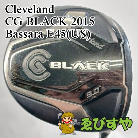 入間■【中古】 ドライバー クリーブランド Cleveland CG BLACK 2015 Bassara E45(US) S 9[4584] 6,160円