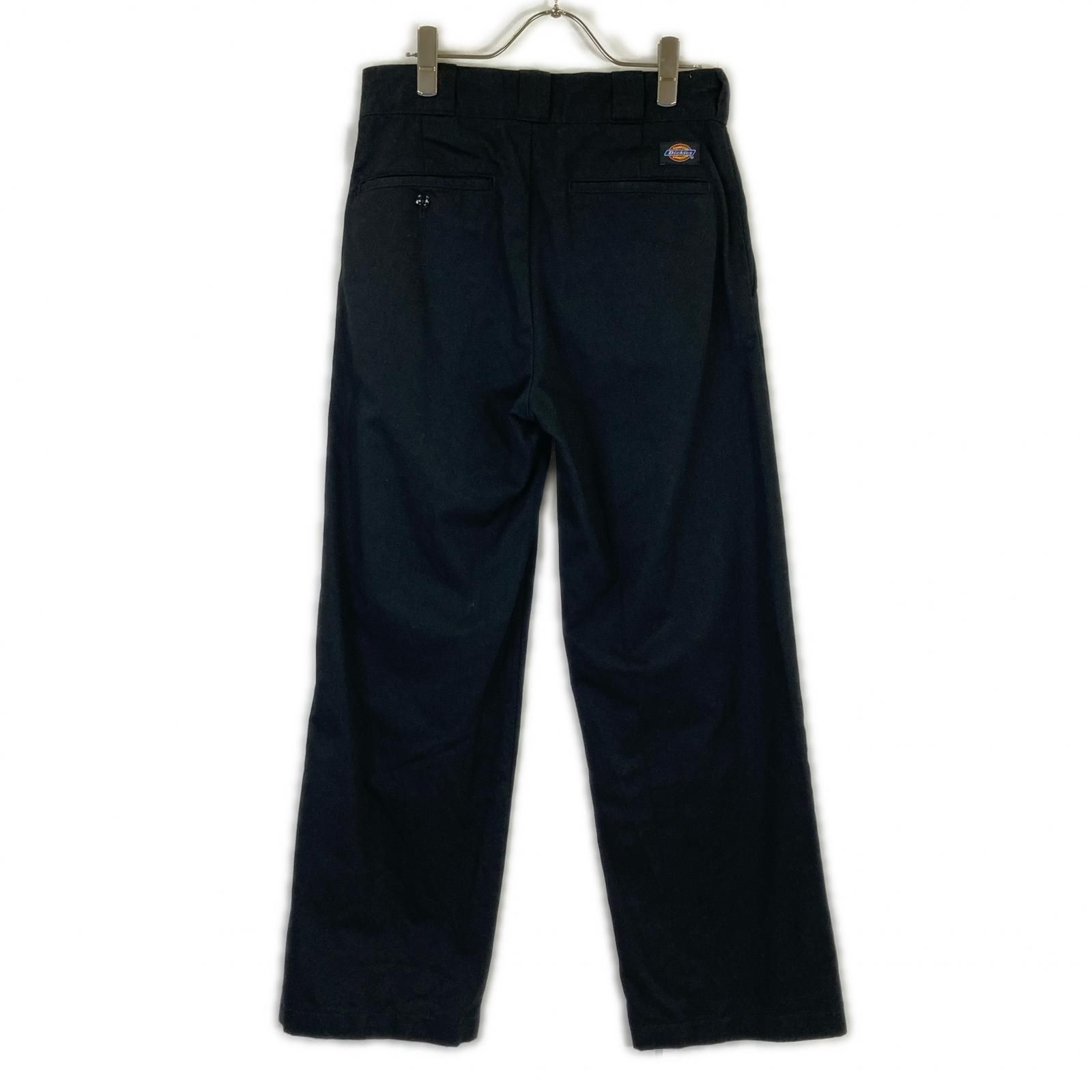 Dickies ディッキーズ beams別注 ブラック 243M40BM02 ワイドチノパンツ S Dickies ディッキーズ beams別注 ブラック 243M40BM02 ワイド