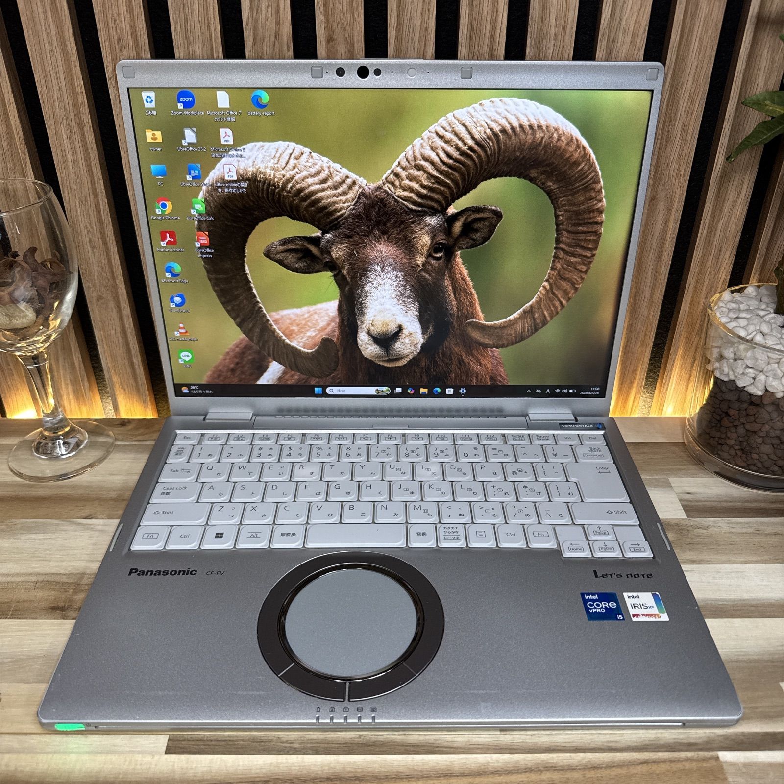 新型2022年発売‼️バッテリー良好☘️レッツノートFV1☘Core i5第11