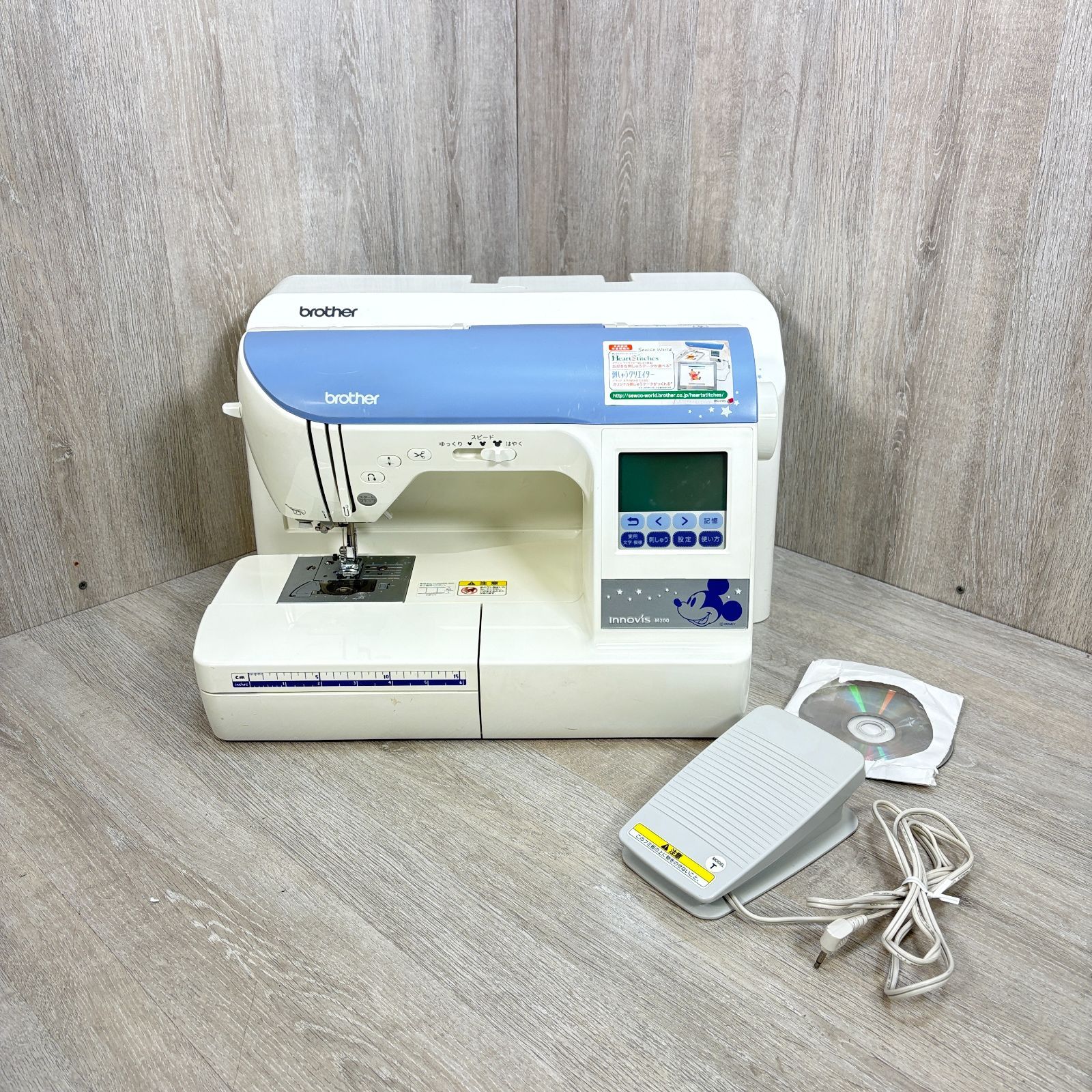 brother ブラザーミシン Innovis M200 コンピューター刺繍ミシン EMU17