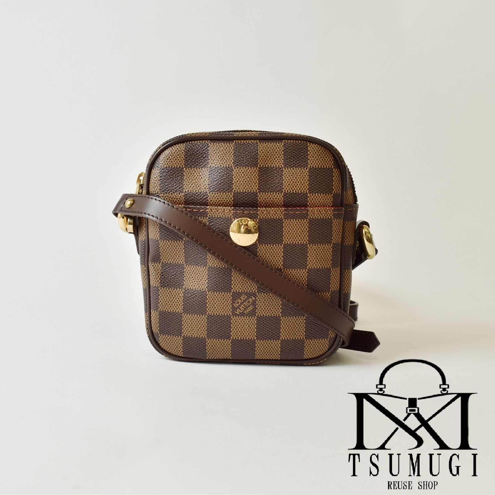 LOUIS VUITTON ルイヴィトン ダミエ リフト ポシェット ショルダーバッグ 斜め掛け 肩掛け N60009 60,500円