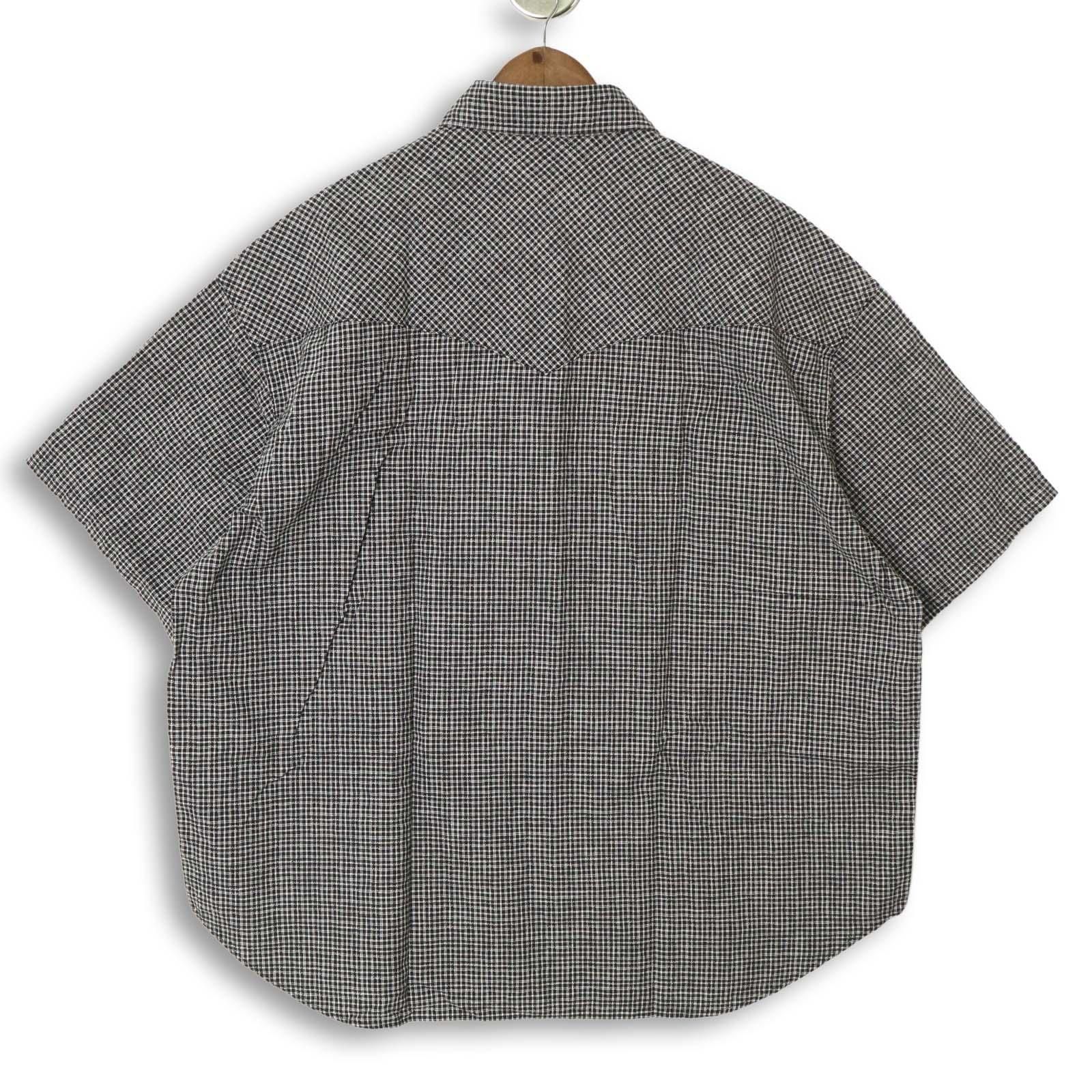 COOTIE/クーティー CTE-26S410 Dobby Gingham Check S/S Western Shirt ドビー ギンガムチェック ウエスタンシャツ 半袖シャツ 【RM1619-008】224 COOTIE/クーティー CTE-26S410 Dobby Gingham Check S/S Western Shirt
