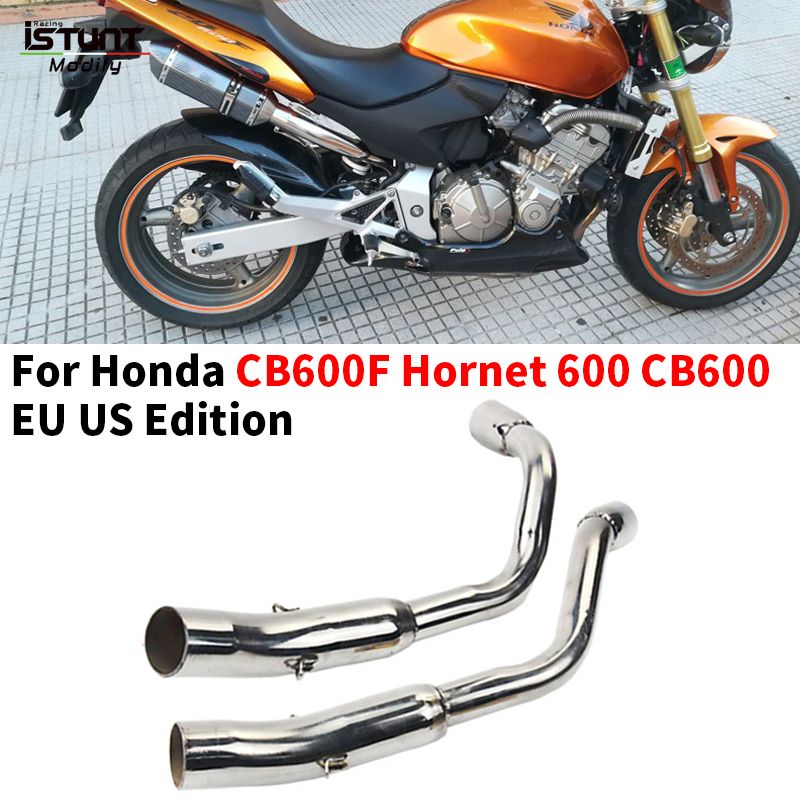 ホンダ CB600F ホーネット用 スリップオンエキゾーストパイプ 50.8mm ステンレス製