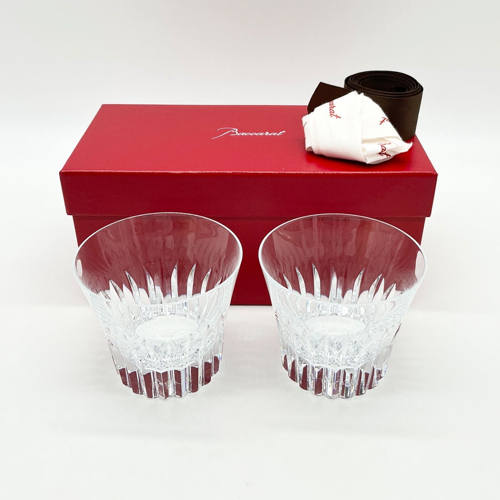 Baccarat バカラ クリスタ イヤータンブラー 2022年 ロックグラス ペアセット【中古】Aランク 9_160 6,326円