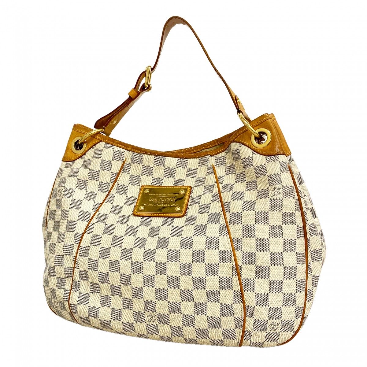 【6gd5154】ルイヴィトン ショルダーバッグ ダミエ・アズール ガリエラPM N55215 ホワイト【中古】レディース 76,599円
