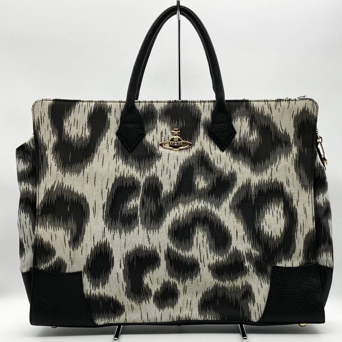 Vivienne Westwood ヴィヴィアンウエストウッド レオパード柄 トートバッグ 10,290円