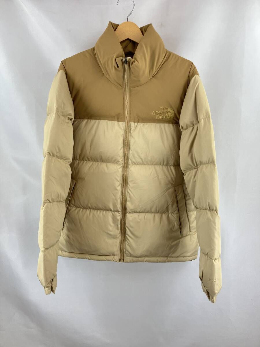 ★ THE NORTH FACE ザ ノースフェイス ECONUPTSE NF0A3YRJ ダウンジャケット アウトドア L ベージュ 冬