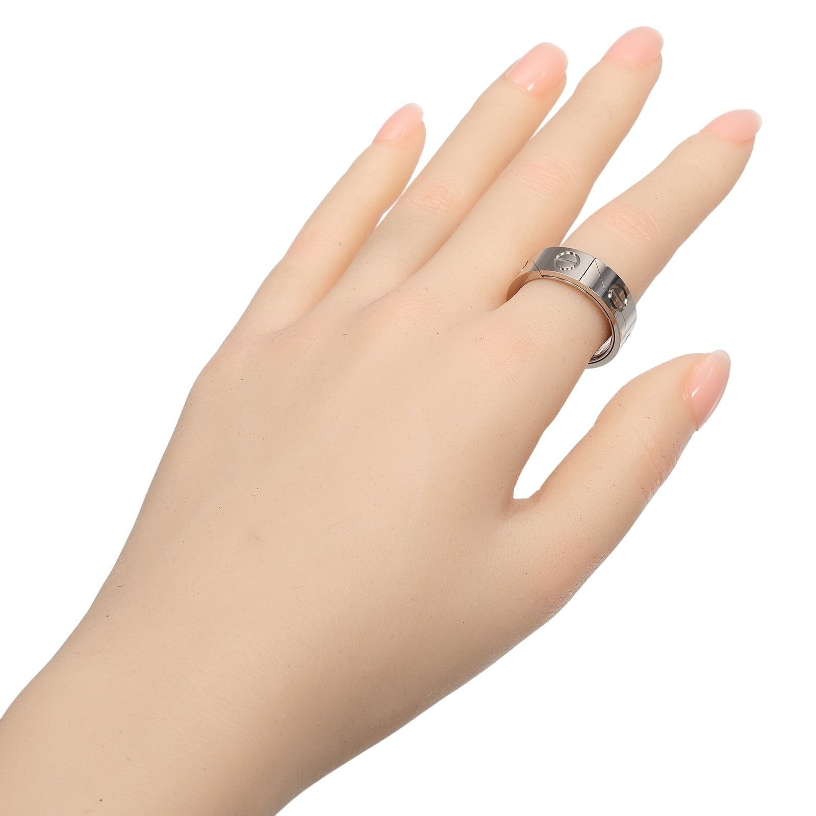 CARTIER】カルティエ アストロ ラブ K18ホワイトゴールド 19号 メンズ