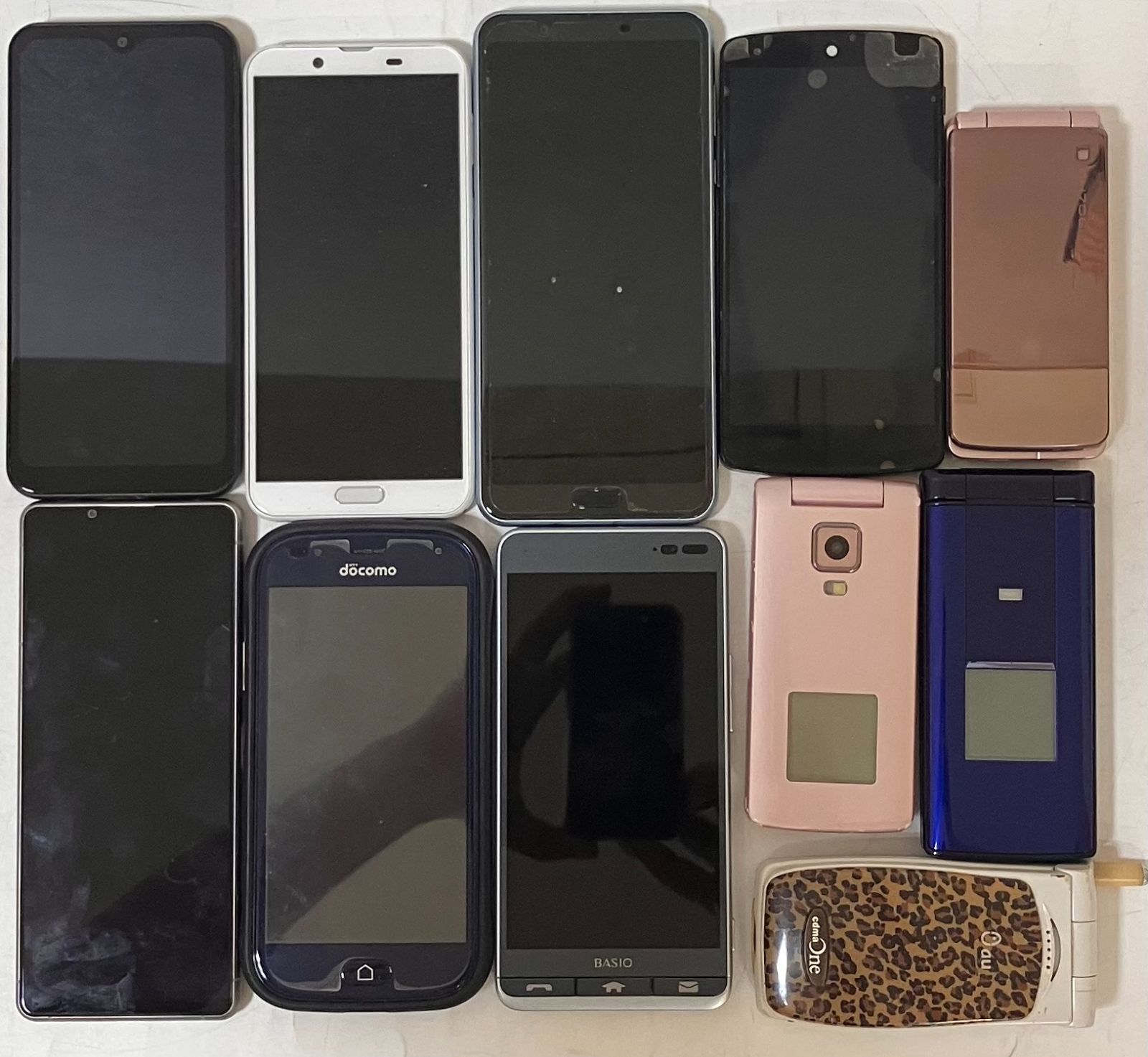 【32786】　ジャンク品　スマホ　スマートフォン　ガラケー　携帯電話　まとめ売り　現状品　部品取り