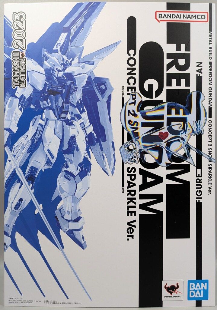 BANDAI SPIRITS METAL BUILD フリーダムガンダム CONCEPT 2 SNOW SPARKLE Ver.
