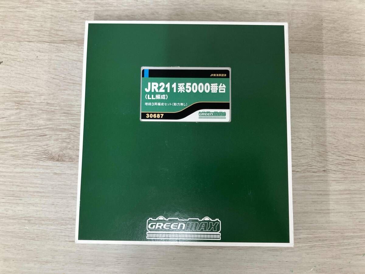 Ｎゲージ GREENMAX 30687 JR211系5000番台 LL編成 増結3両編成セット 動力無し グリーンマックス
