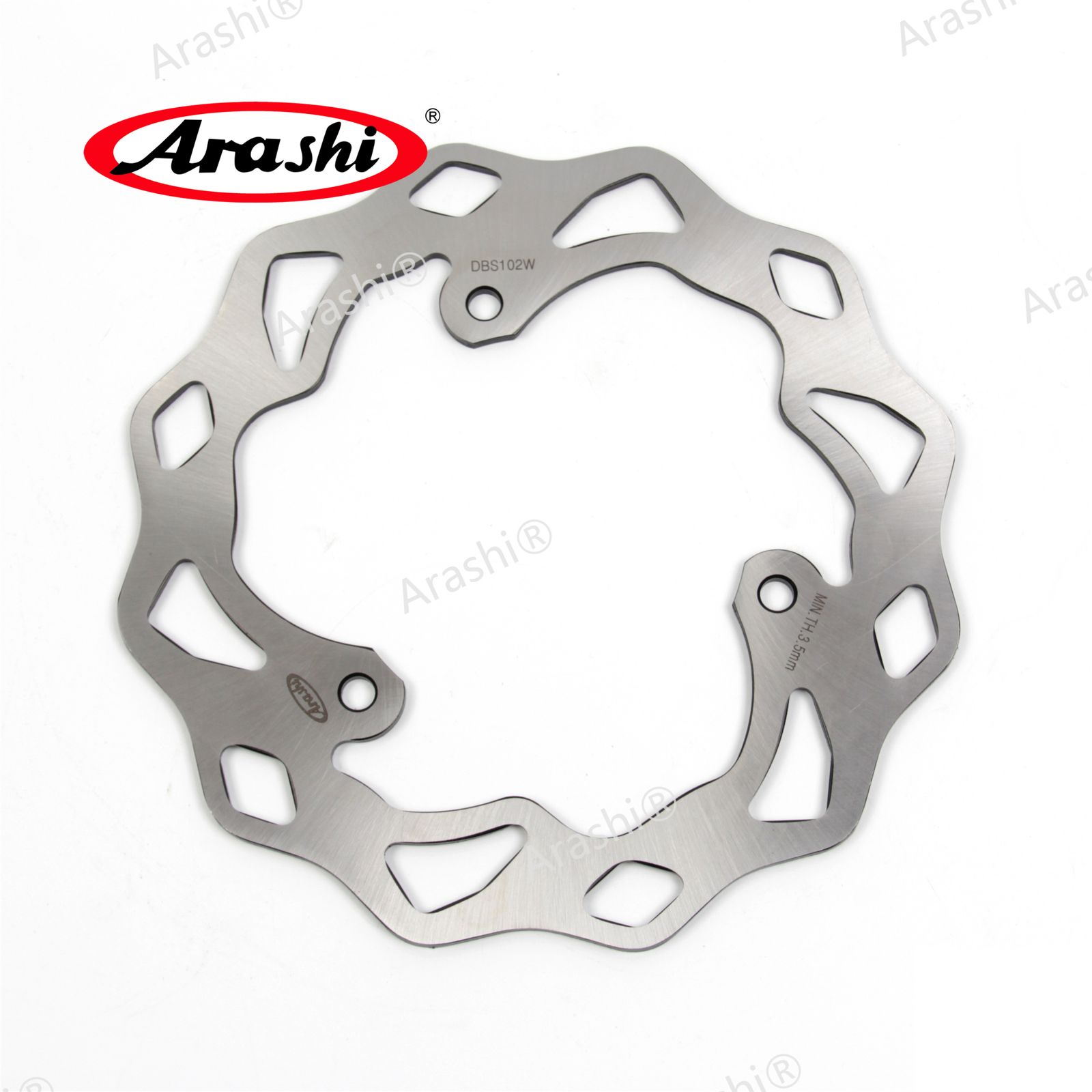 このか ヤマハ YZF-R3 ABS 2015-2018 用 リアブレーキディスクローター 220mm